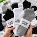 Imagem da oferta Kit com 12 Pares Meia Soquete Cano Curto