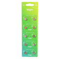 Imagem da oferta Bateria Alcalina Elgin 10 Unidades 1,5V LR41