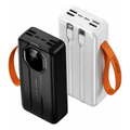 Imagem da oferta Power Bank Portatil 30000 22.5w Digital Cabos Ios Android