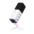 Imagem da oferta Microfone Gamer Mesa Rise Mode RGB USB Branco