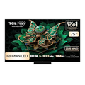 Imagem da oferta Smart TV TCL 75 Polegadas QLED Mini LED 4K C7K WiFi Bluetooth Google TV 4 HDMI 144Hz HDR10+ 75C7K