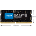 Imagem da oferta Memória RAM DDR5 Notebook Crucial 16GB 5600Mhz