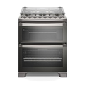 Imagem da oferta Fogão Electrolux 5 Bocas Experience com PerfectCook360 Prata (FE5DC) 127V