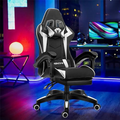 Imagem da oferta Cadeira Ergonomica Gamer Com Apoio Para Os Pés Vermelho