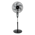 Imagem da oferta Ventilador De Coluna Polar Maxi Turbo Preto Com 6 Pás 40 Cm Material das pás Plástico