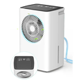 Imagem da oferta Desumidificador GCZ 6L, para Ambientes de até 120m², Compressor Silencioso e Drenagem Contínua – Branco