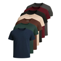 Imagem da oferta Kit 7 Camisetas Básicas Algodão Premium Masculina