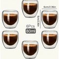 Imagem da oferta Conjunto de 6 Xícaras de Café Expresso de Vidro