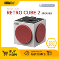 Imagem da oferta Caixa de Som Bluetooth Sem Fio 8BitDo Retro Cube 2 com Base de Carregamento e Som Estéreo Real para Teclado e Mouse 8Bi