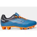 Imagem da oferta Chuteira Campo Topper Forza III Unissex - Azul+Laranja