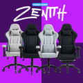 Imagem da oferta Cadeira Gamer c Massageador de Lombar Reclinável Ergonômica até 150kg Profissional Zenith T4M3