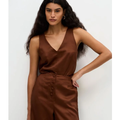 Imagem da oferta Blusa em Liocel com Decote U e Pregas no Busto