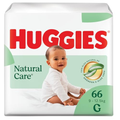 Imagem da oferta Huggies Fralda Premium Natural Care G - 66 Un