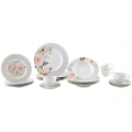 Imagem da oferta Aparelho de Jantar e Chá 20 Peças Tramontina Redondo de Porcelana Branco Ornatta 96589050