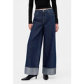 Imagem da oferta Calça Feminina GAP Baggy Azul Escuro