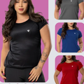 Imagem da oferta Kit 4 Blusas Feminina Fitness Dry Fit Camiseta Academia