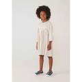 Imagem da oferta Vestido Infantil com Manga 7/8 - OFF White