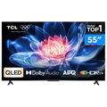 Imagem da oferta Smart Tv 55" Tcl 4k Uhd Qled 55t6c Google