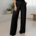 Imagem da oferta Conjunto Calça Elastico Regata Feminino Alfaiataria Verão