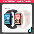 Imagem da oferta Relógio Apple Watch Series SE 3 GPS 40mm 44mm Caixa Alumínio Esportiva watchOS