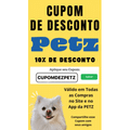 Imagem da oferta ganhe 10% de desconto na petz