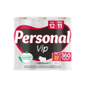 Imagem da oferta Personal VIP - Papel Higiênico, Folha Dupla, 12 unidades 30m