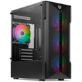 Imagem da oferta Gabinete Gamer TGT Skylancer V2 ARGB Mid-Tower Lateral De Vidro Com 4 Fans Preto TGT-SKLV2-BK-4F