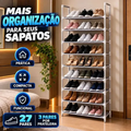 Imagem da oferta Sapateira Organizadora de Sapatos Com 9 Andares