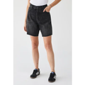 Imagem da oferta Short Jeans TOPSHOP Reta Liso Preto