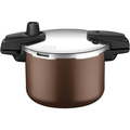 Imagem da oferta Panela De Pressão Tramontina Arizona Induction Em Alumínio Com Revestimento Interno E Externo Em Antiaderente Starflon Max Mocaccino 20 Cm 4,5 L