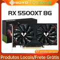 Imagem da oferta Placas Gráficas SOYO AMD Radeon RX580 2048SP 8G GDDR5 256bit para Computador de Jogos Desktop GPU RX 580 Entrega no Bra