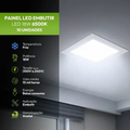 Imagem da oferta Kit 10 Painel led Plafon Embutir 18w 6500k Branco Frio 12cm 110v220v Bivolt Quadrado Branco Cod:399211371 Easy By Avant