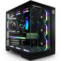 Imagem da oferta Gabinete Gamer Kalkan Asgard Preto Aquário sem fans