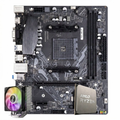 Imagem da oferta Kit Upgrade Ryzen 7 5700X + Placa Mãe Chipset A520M + Air Cooler