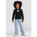 Imagem da oferta Blusa de Moletom Infantil Brandili com Capuz Lotso Preta