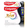 Imagem da oferta Colgate Total Carvão Ativado, Creme Dental com Flúor 4x90g