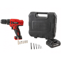 Imagem da oferta Furadeira e Parafusadeira Mondial a Bateria 12V com Maleta Power Tools FPF-06M