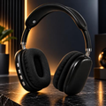 Imagem da oferta Headphone Bluetooth Sem Fio Over Ear Fone de Ouvido com Almofadas Acolchoadas e Arco Confortável Headset para Música