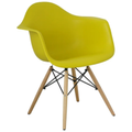 Imagem da oferta Cadeira Com Braço Eames Amarela