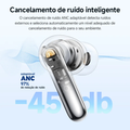 Imagem da oferta Qcy melobuds n50 anc bluetooth 5.4 fones de ouvido sem fio cancelamento de ruído ativo 6 microfones chamada clara fones