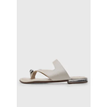 Imagem da oferta Rasteira Feminina Beira Rio Tiras Off-White