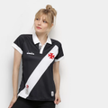 Imagem da oferta Camisa Vasco I 19/20 s/nº Torcedor Diadora Feminina - Preto