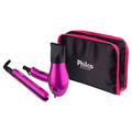 Imagem da oferta Philco Kit Travel Shine Bivolt, Portátil Rosa