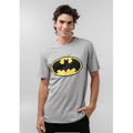 Imagem da oferta Camiseta masculina logo pixel Batman cinza | DC Comics