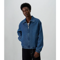 Imagem da oferta Jaqueta Jeans Bomber com Zíper