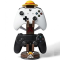 Imagem da oferta Suporte Duplo Compativel Controle Gamer Xbox PlayStation Switch Pro One Piece