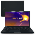 Imagem da oferta Notebook Positivo Vision R15 AMD Ryzen 5-5500U Linux 16GB RAM 512GB SSD 15.6” IPS Full HD Lumina Bar - Preto