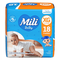 Imagem da oferta Fralda Mili Baby XG 18 Unidades