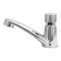 Imagem da oferta Torneira Lavatorio Banheiro Automatica Pressmatic Compact Acabamento Cromado Cor Prateado Temporizada Econômica Bancada Pia Mesa Cuba Economia De Ág