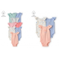Imagem da oferta Kit Body Bebê 8 Peças Com Babados - Multicor | Carter's